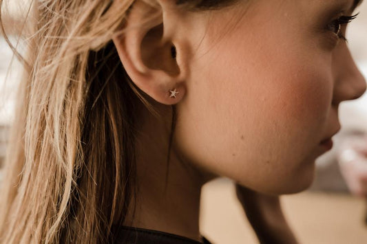 Orecchini in oro rosa CUORI & FRECCE