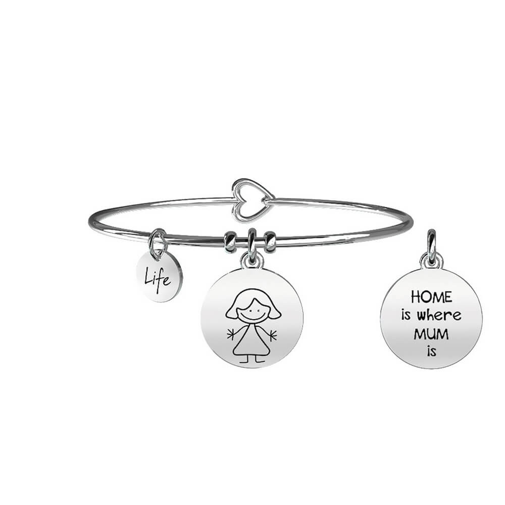 Bracciale donna KIDULT Family - Biondo Gioielli