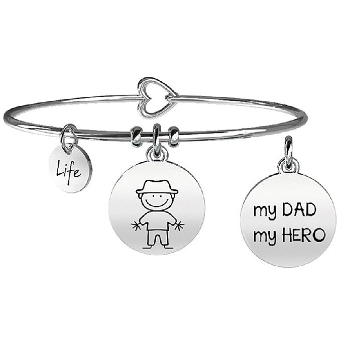 Bracciale donna KIDULT Family - Biondo Gioielli