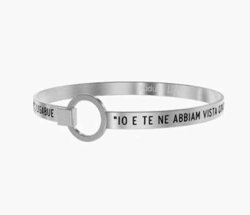 Bracciale donna KIDULT Ligabue Collection L'amore conta - Biondo Gioielli