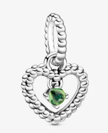 Charm PANDORA a cuore con sfere Purely - Biondo Gioielli
