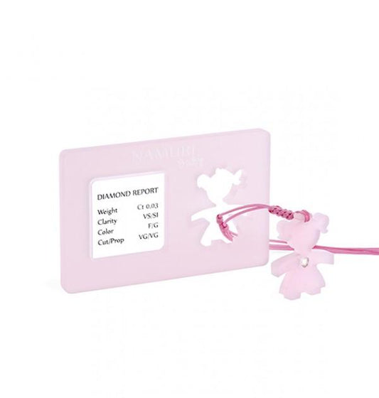 Ciondolo Bimba diamante NAMURI - Biondo Gioielli