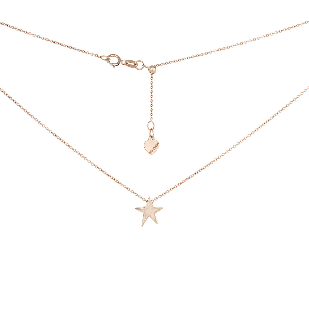 Girocollo in oro rosa CUORI & FRECCE