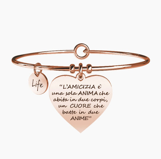 Bracciale donna KIDULT Love - Biondo Gioielli