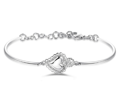 Bracciale donna BROSWAY Chakra Sacro Cuore - Biondo Gioielli