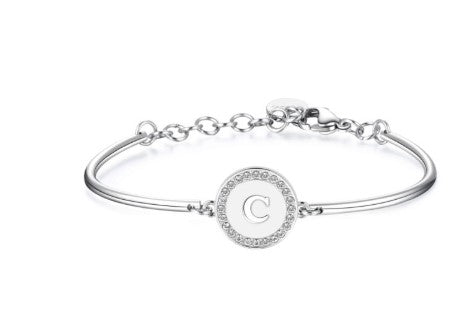 Bracciale donna BROSWAY Chakra Lettera C - Biondo Gioielli