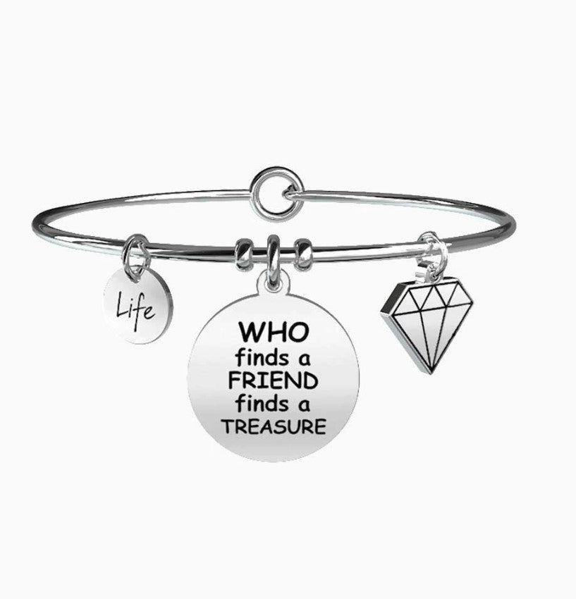 Bracciale donna KIDULT Love - Biondo Gioielli