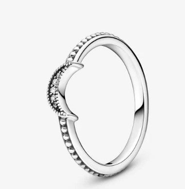 Anello PANDORA Falce di luna con sfere - Biondo Gioielli