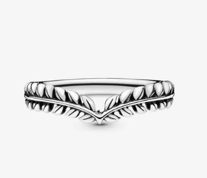 Anello PANDORA chevron spighe di grano - Biondo Gioielli