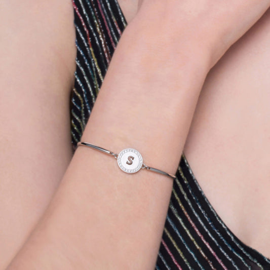 Bracciale donna Chakra BROSWAY Lettera S