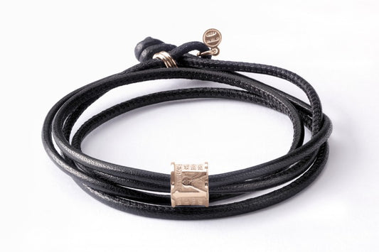 Bracciale TUUM Mater argento doppio giro - Biondo Gioielli