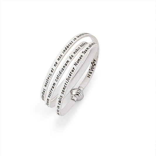 Bracciale AMEN Padre Nostro latino