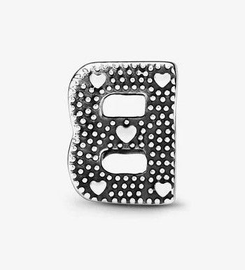 Charm PANDORA Lettere ALfabeto - Biondo Gioielli