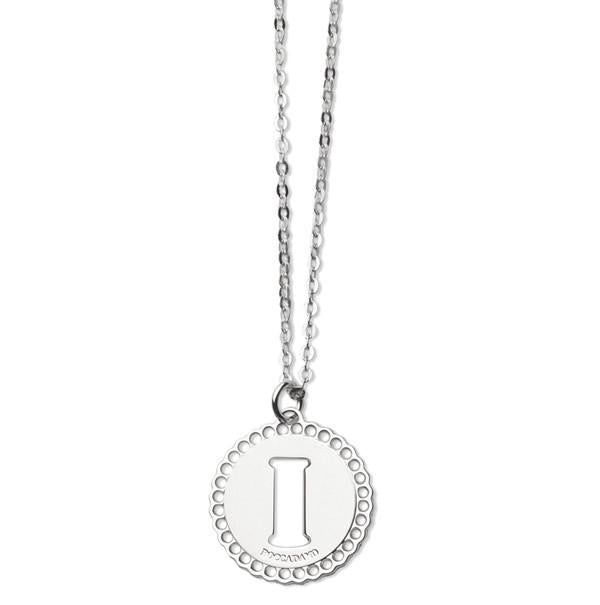 Collana donna BOCCADAMO Lettera I - Biondo Gioielli