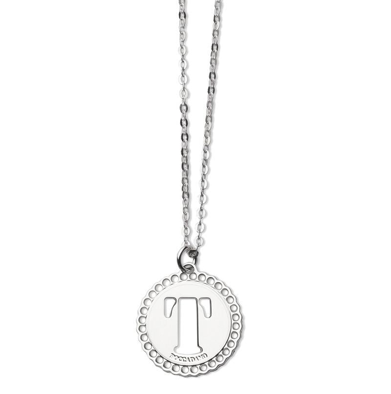Collana donna BOCCADAMO Lettera T - Biondo Gioielli