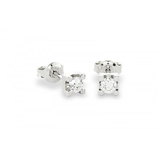 Orecchini punto luce 0.04 DI LEO gioielli - Biondo Gioielli