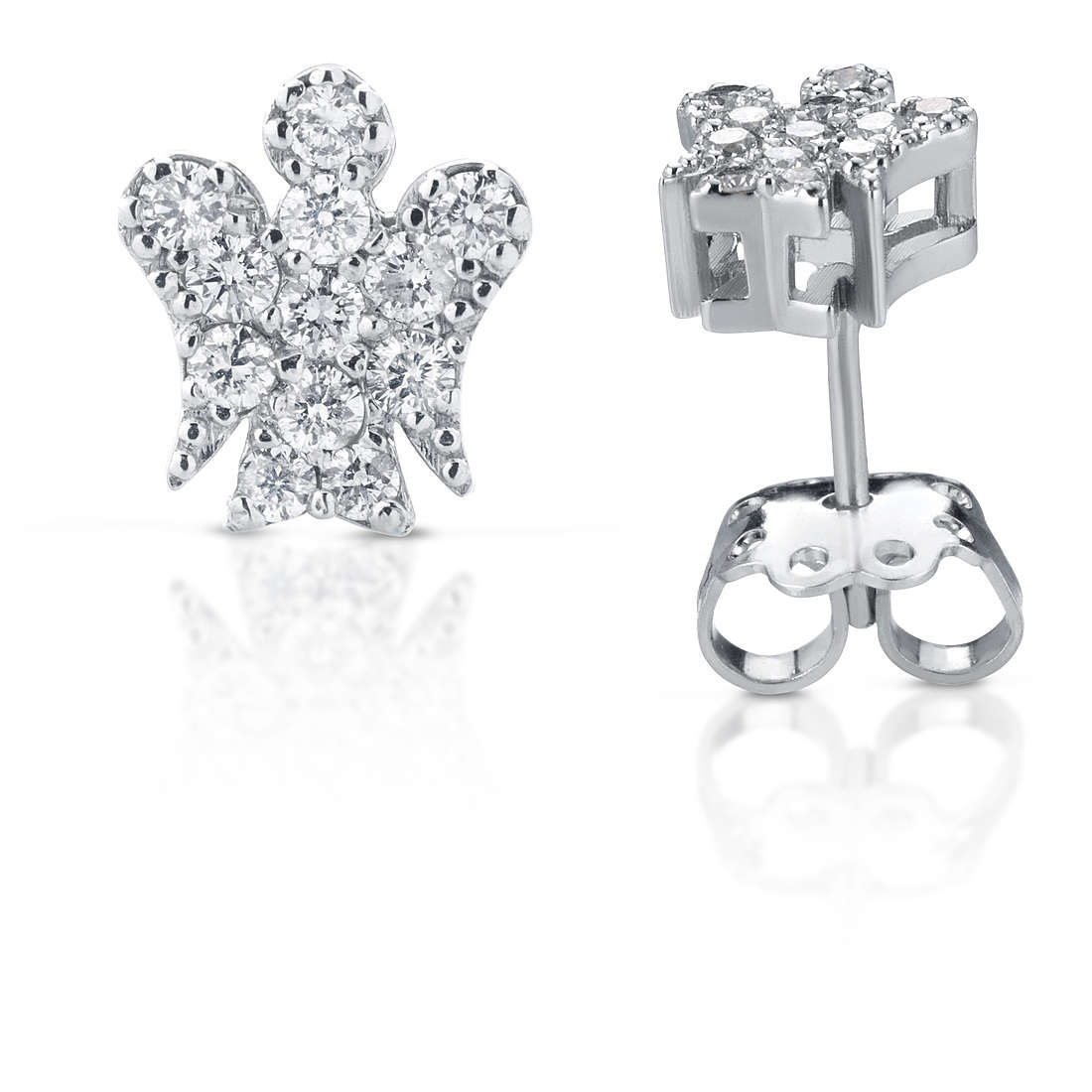 Orecchini in oro e diamanti ROBERTO GIANNOTTI - Biondo Gioielli