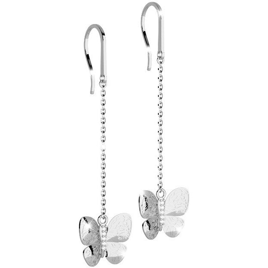 Orecchini donna REBECCA Farfalla - Biondo Gioielli