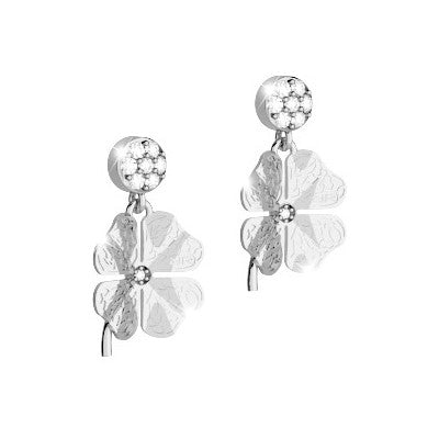 Orecchini donna REBECCA Quadrifoglio - Biondo Gioielli