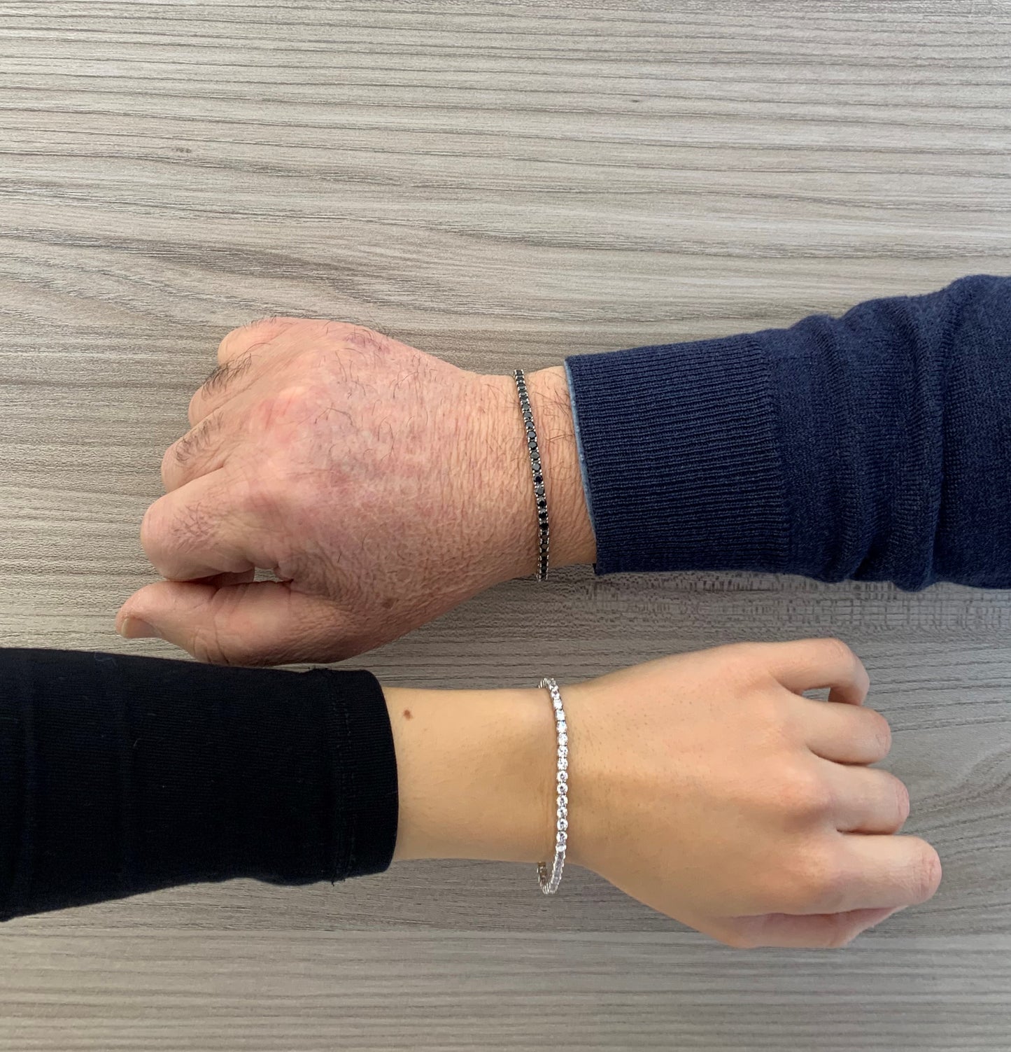 Tennis Zirconia in argento - Biondo Gioielli