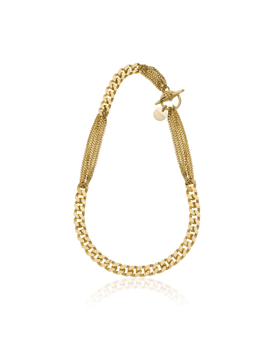 Collana dorata Unoaerre