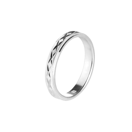 Fedina in argento BOCCADAMO