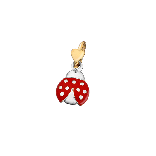 Ciondolo Coccinella smaltata DODO Mariani