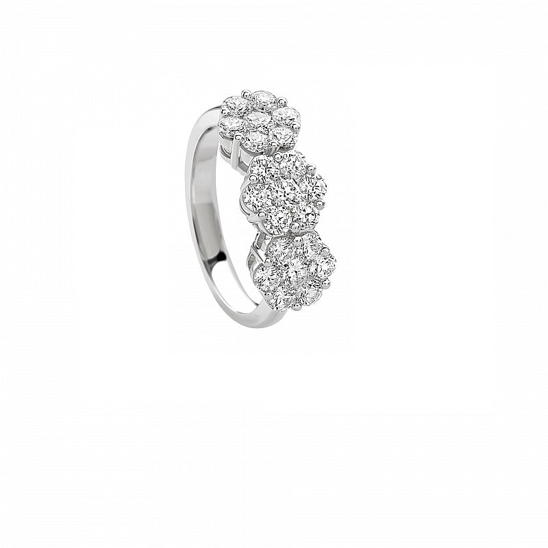 Anello in oro e Diamanti GIORGIO VISCONTI donna