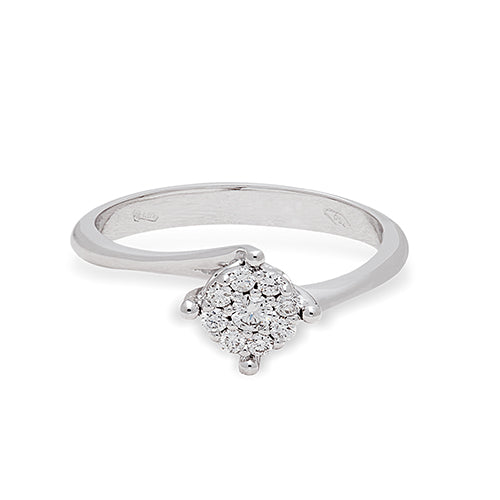 Anello pavè di brillanti donna DI LEO
