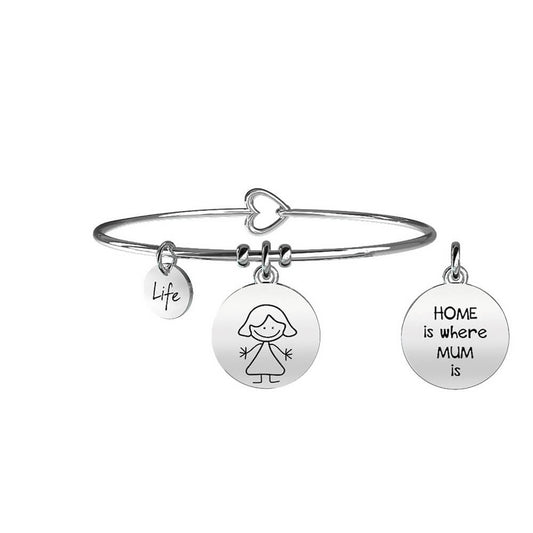 Bracciale donna KIDULT Family - Biondo Gioielli