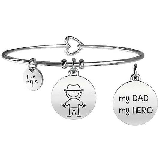 Bracciale donna KIDULT Family - Biondo Gioielli