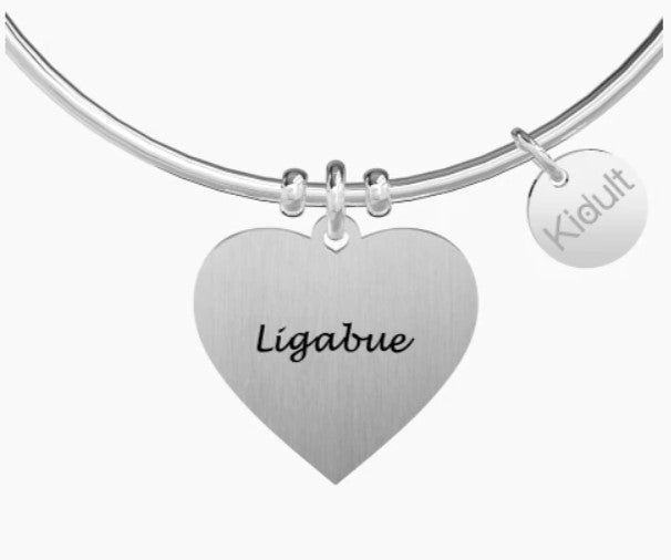 Bracciale donna KIDULT Ligabue Collection Ho perso le parole - Biondo Gioielli