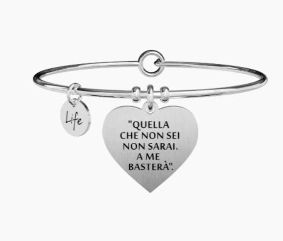 Bracciale donna KIDULT Ligabue Collection Quella che non sei - Biondo Gioielli