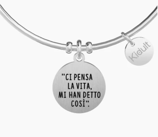 Bracciale donna KIDULT Ligabue Collection Niente paura - Biondo Gioielli