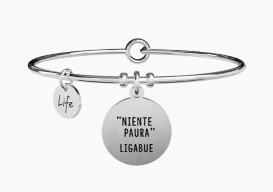 Bracciale donna KIDULT Ligabue Collection Niente paura - Biondo Gioielli