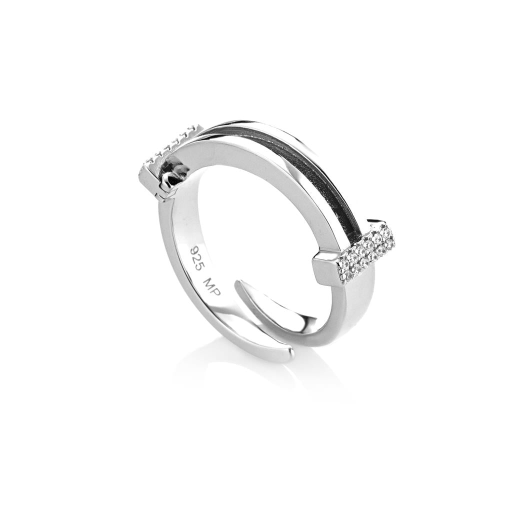 Anello In Acciaio Swing Componibile By You Acchiappaciondoli 721015 Kidult Anello In Acciaio Swing Componibile By You Acchiappaciondoli 721015 Kidult
