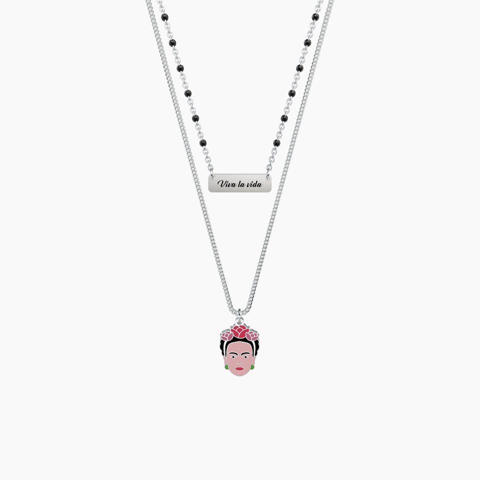 Collana donna KIDULT Frida Kahlo - Biondo Gioielli