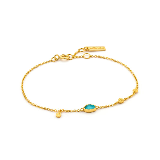Bracciale donna ANIA HAIE Mineral Glow - Biondo Gioielli