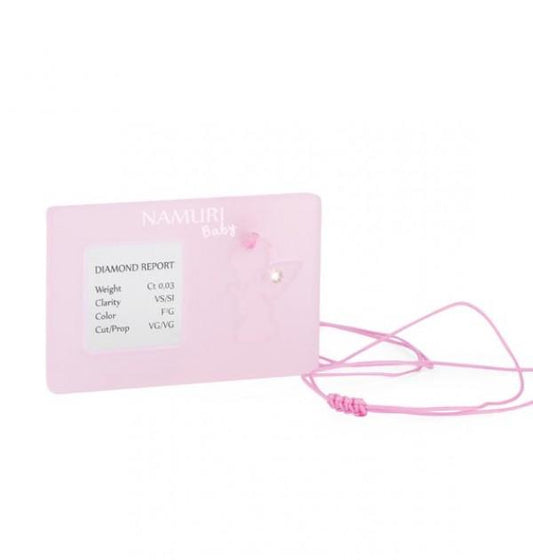 Ciondolo Angelo diamante NAMURI - Biondo Gioielli