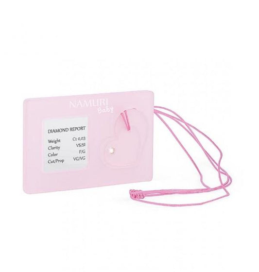 Ciondolo Cuore diamante NAMURI - Biondo Gioielli