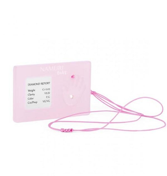 Ciondolo Manina diamante NAMURI - Biondo Gioielli