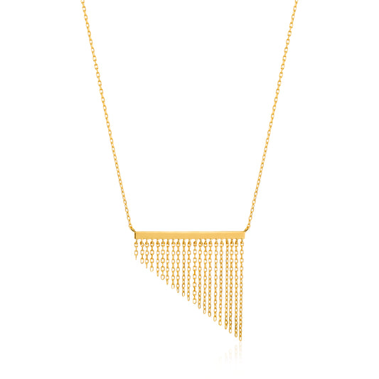 Collana donna ANIA HAIE Fringe Appeal - Biondo Gioielli