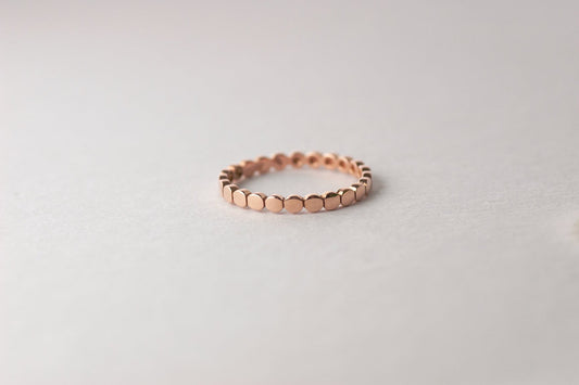 Anello donna in oro rosa CUORI & FRECCE