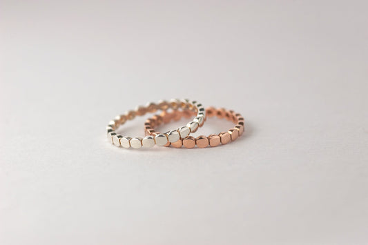 Anello donna in oro rosa CUORI & FRECCE