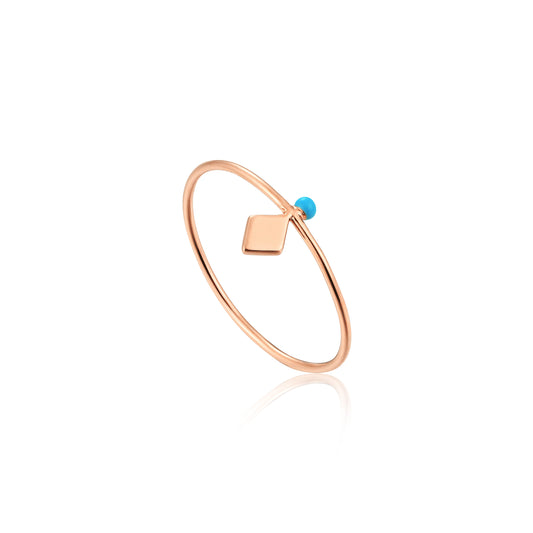 Anello donna ANIA HAIE Connect the Dots - Biondo Gioielli