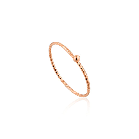 Anello donna ANIA HAIE Texture Mix - Biondo Gioielli