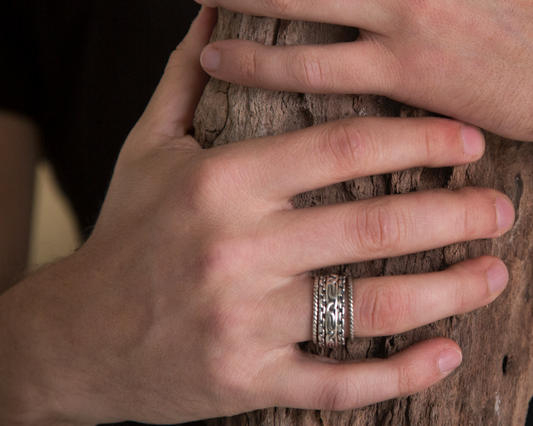 Anello in argento CUORI & FRECCE