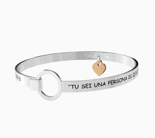 Bracciale donna KIDULT Love - Biondo Gioielli