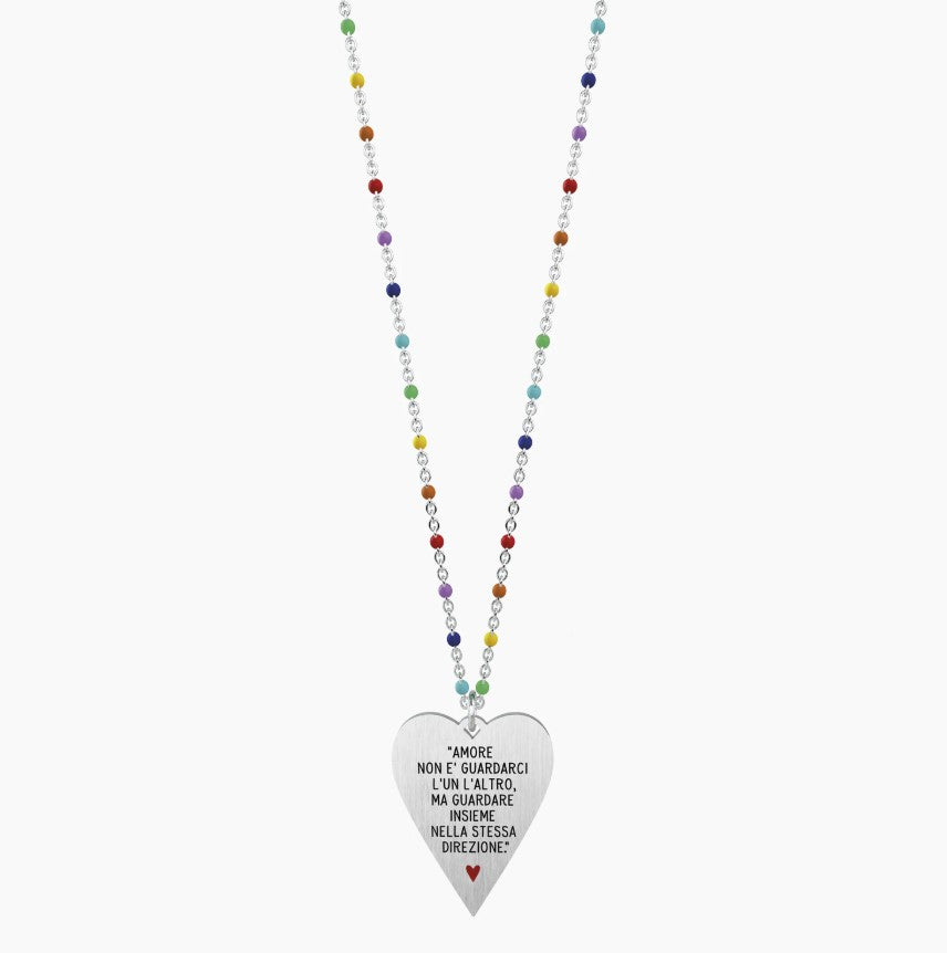 Collana donna KIDULT Love - Biondo Gioielli