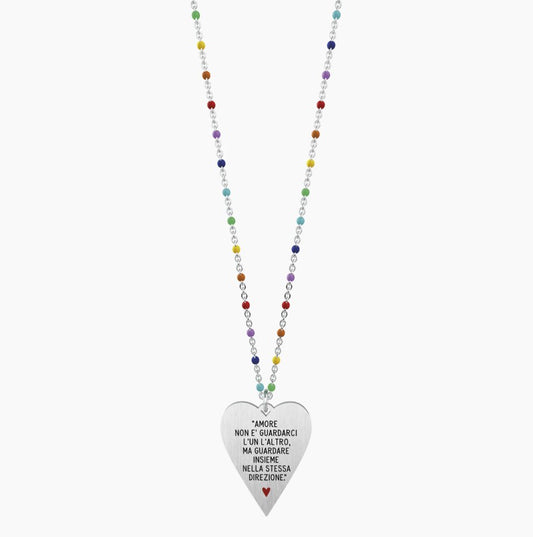 Collana donna KIDULT Love - Biondo Gioielli
